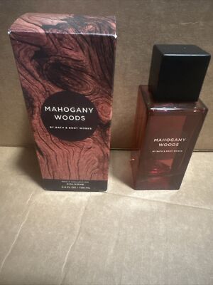 NIB BATH BODY WORKS MAHOGANY WOODS MENS COLOGNE FL OZ