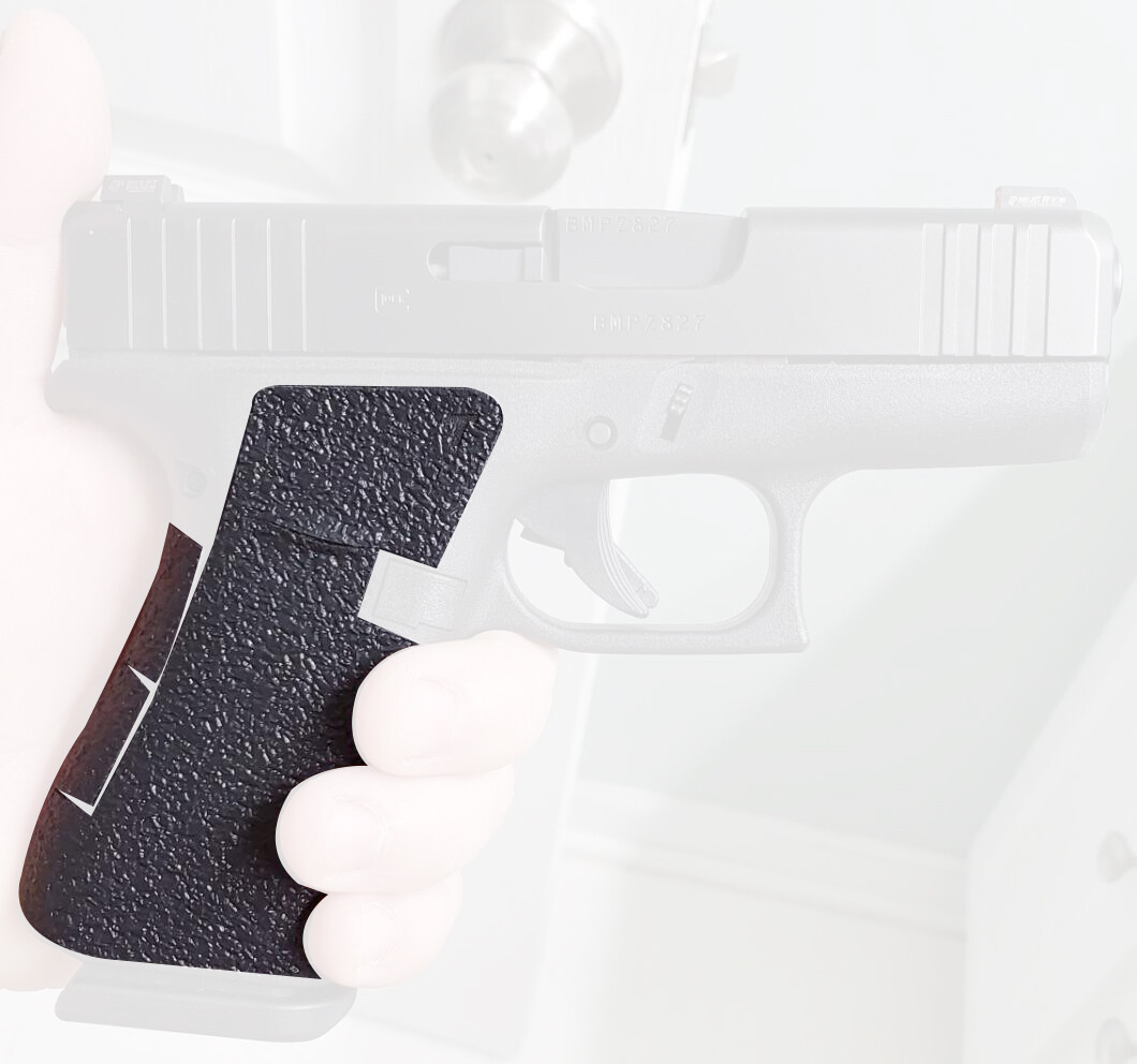 Textured Gun Grips for GLOCK 43X & 48X Rubber Grip Tape Non Slip+ Backstrap eBay