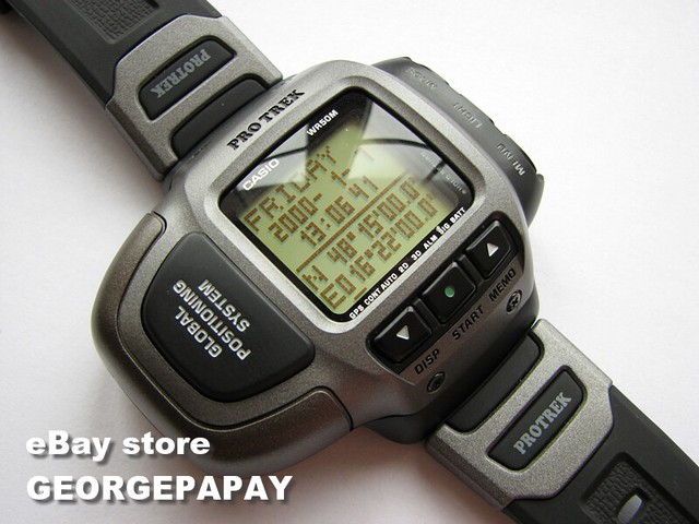 casio protrek global positioning system