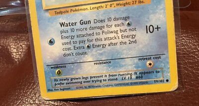 1995 magnemite pokemon card 1995, 96, 98 Pokemon Card **Magnemite** - Base Set No. 53/102 - Common -  MINT