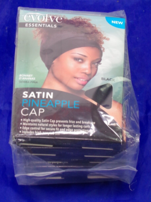Pack of EVOLVE Satin Pineapple Sleep Caps NEW
