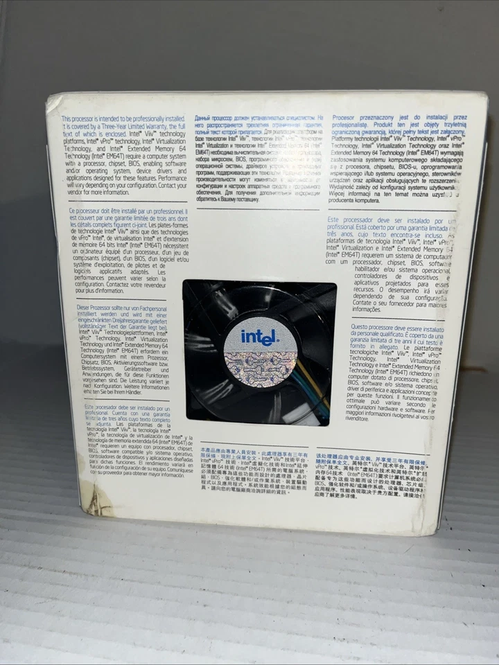 INTEL CORE 2 DUO E6300 1.86 GHZ 2 MB 1066 MHZ PROCESSOR LGA775 - Image 3 of 4