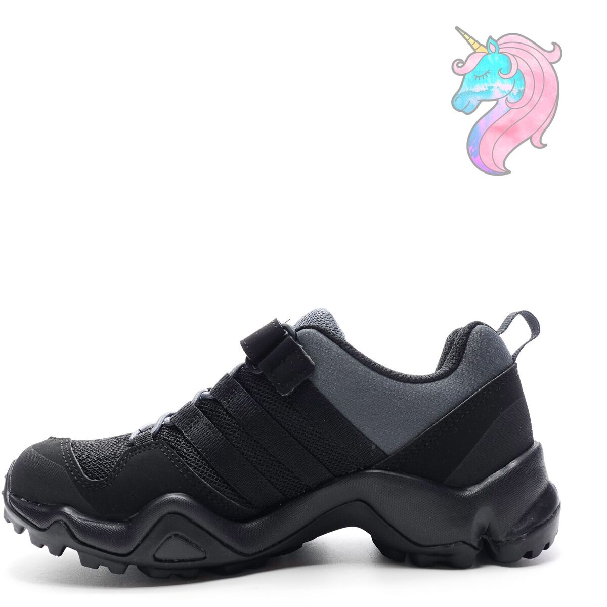 Adidas Terrex AX2R CF Hiking Shoes Black/Onix BB1930 Size 4.5Y | eBay