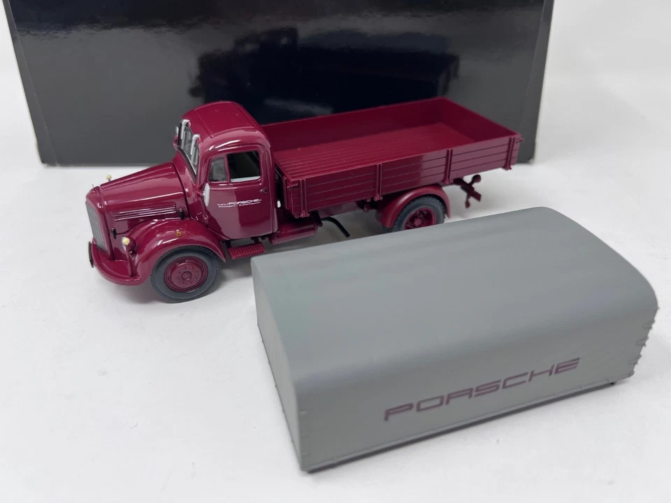 1/43 Minichamps Mercedes-Benz L3500 Pritsche Porsche Racing Service (e43) - Image 3 of 4