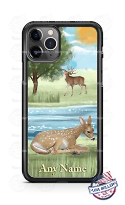 White-Tailed Deer Country Life Phone Case For iPhone i11 Samsung s20 LG Google 4