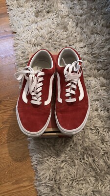 Vans Old Skool Sneakers Size Red