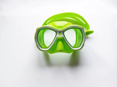 Seac Elba MD Kinder Tauchmaske Schnorchelmaske Taucherbrille Schwimmbrille grün