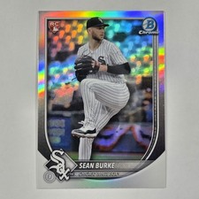 2025 Bowman Chrome - Sean Burke, Sean Burke #73 Refractor /499 (RC)