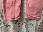 Carhartt Girls Pink Cotton Canvas Bib Overall One-Piece 2T Logo Pockets — photo 3