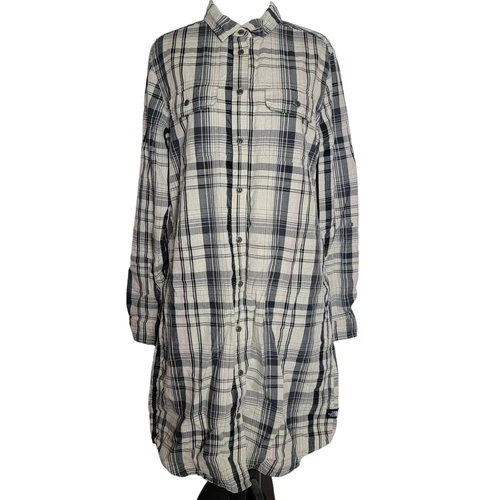 Abito camicia donna a quadri The North Face taglia grande