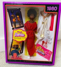 Barbie Collector Reproduction 1980 My Favorite Barbie Black Barbie Doll 2009 