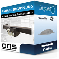 für Renault Trafic 08.2001-09.2006 Oris AnhäNgerkupplung Starr Neu
