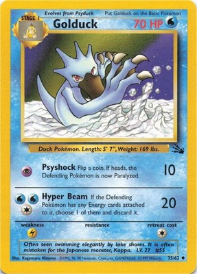 1995 golduck pokemon card value - (35) Pokmon Hit Points70 HP Form Golduck | Sun & Moon