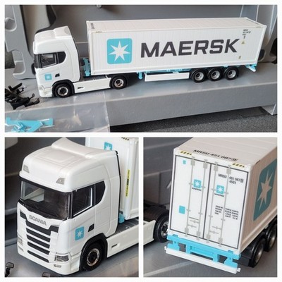 Scania CS 20 HD A.P. Moller - Maersk Danmark 40 FT High Cube Reefer Container