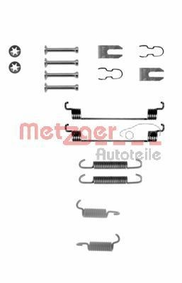 ZubehÖRsatz Bremsbacken Hinten Metzger 105 0783 FÜR Fiat Ford ZubehÖR KIT-image