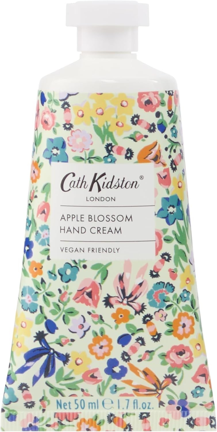Cath Kidston Hand Cream 50ml, Shea Butter and Vitamin E, Hand Moisturiser, Orch