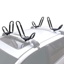 Xcar Universal 2 Pairs Kayak Roof Rack For Surfboard Paddleboard Canoe Sup Bo...
