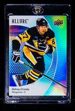 Sidney Crosby RARE RAINBOW HOLO INVESTMENT CARD Pittsburgh Penguins SP