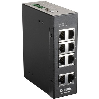 D-Link DIS-100E-8W 8-Port Fast Ethernet Industrie Switch (0790069441288)