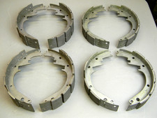 1963-64 Corvette J-65 Gm Nos Sintered Metallic Brake Shoes 3794191 3794194