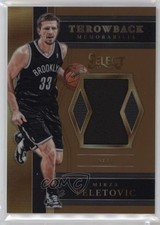 2017 Panini Select Throwback Memorabilia Copper Prizm 46/49 Mirza Teletovic lz7