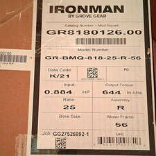 IronMan by Grove Gear Right Angle Speed Reduc...