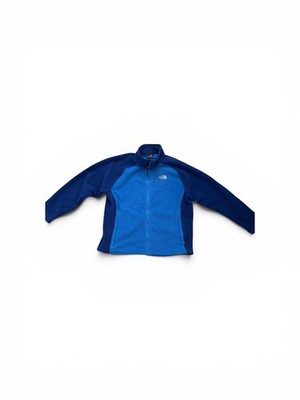 The North Face Two-Tone Blue Full Zip Fleece Jacket
