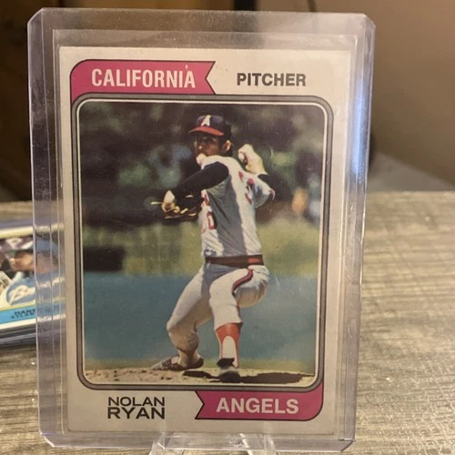 Topps 1974 Base Set Nolan Ryan California Angels MLB #20 Sports Trading Card