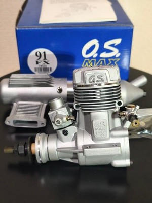 New OS Max 91FX Two Stroke RC Airplane Engine