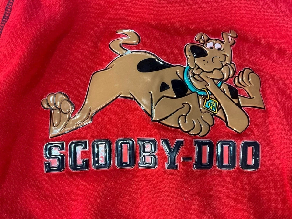 Scooby Doo Vintage Y2K Pullover Sudadera con Capucha Cartoon Network Fútbol Talla 4-6 Foto 2 de 4
