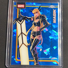 topps 2026 chrome sapphire marvel magik #134 sapphire parallel non-sport card