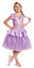 Disguise Disney Princess Rapunzel Classic Girls Costume Purple 66612M