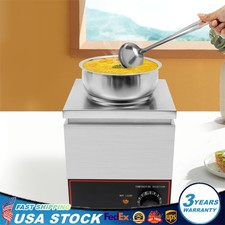 Hot Fudge Caramel Warmer Nacho Sauce Cheese Warmer Dispenser Stainless Steel