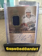 2023-24 Upper Deck the Cup - Signature Materials Carter Verhaeghe #SM-CV /99...