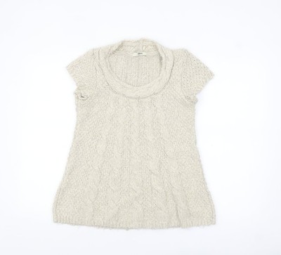 Pullover Pulli Damen UK Größe L Oasis Beige