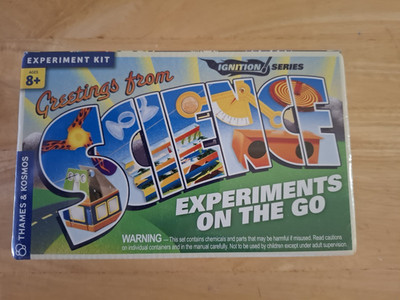 THAMES & KOSMOS Wissenschaft Experimentierkasten für unterwegs, Zündserie Lernspielzeug