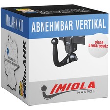 Anhängerkupplung vert. abnehmbar für Audi A5 Sportback 09-17 NEU inkl. ABE EBA