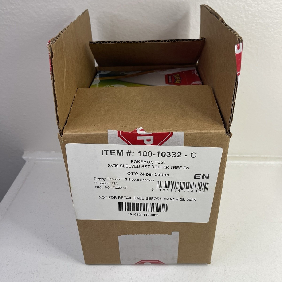 Pokemon CASE Journey Together 24 Sleeved Sealed Booster Packs Box Dollar  Tree | eBay