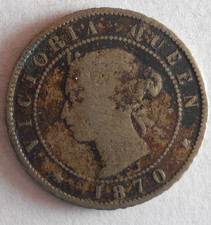 1870 JAMAICA 1/2 PENNY - VERY LOW MINTAGE - High Value Coin - Lot #D30