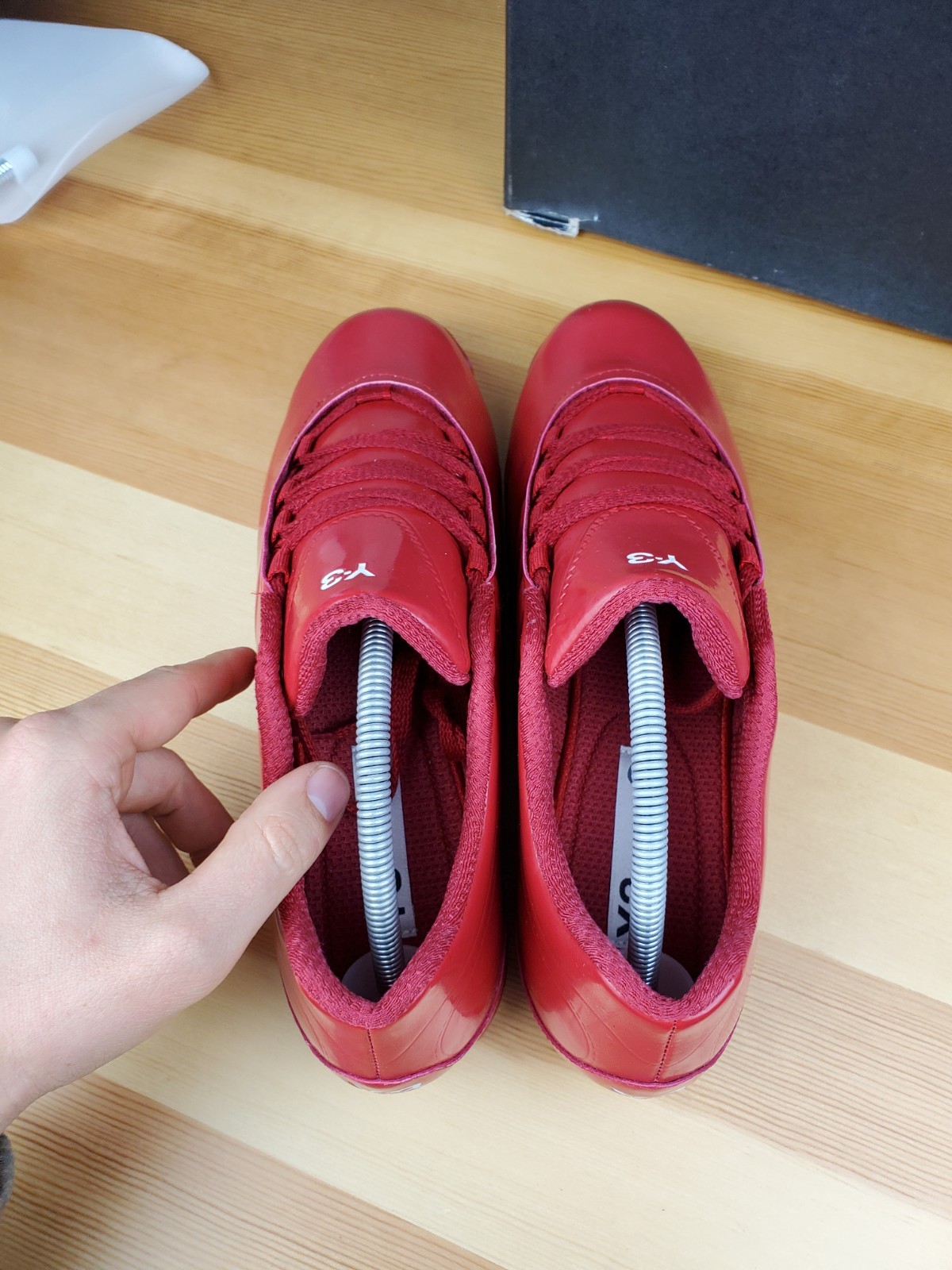 *RARE* UK 10 - Y3 Yohji Yamamoto adidas Boxing Red Mens Trainer Shoes Y2K G15048 image 7