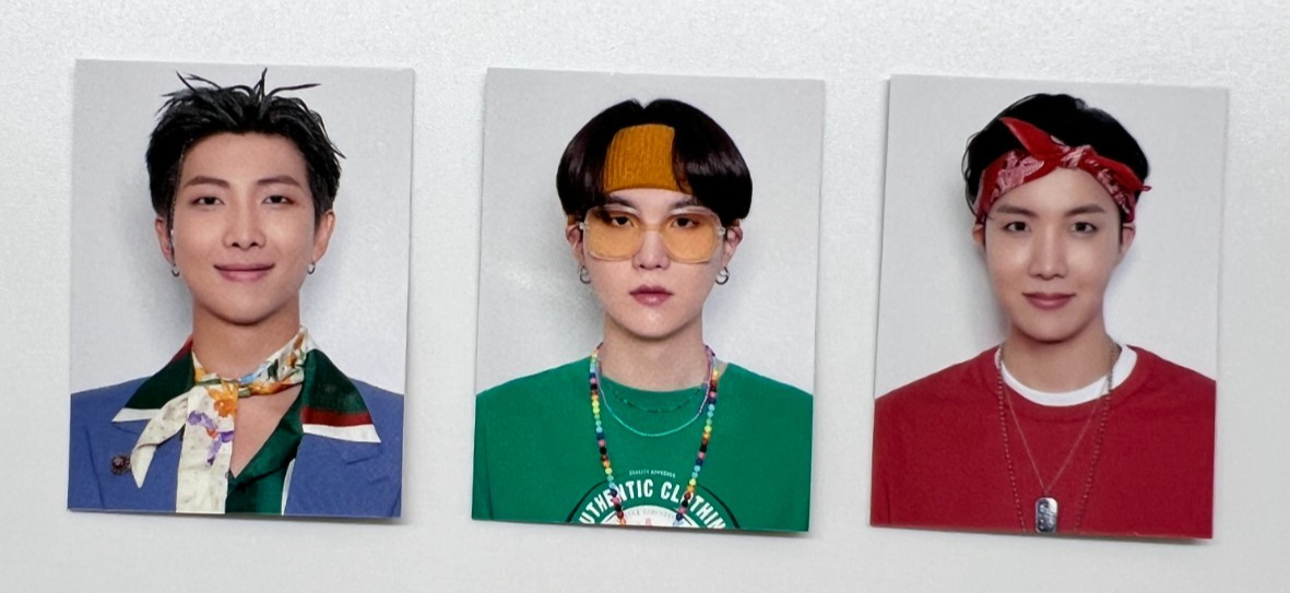 BTS GROUP [ 2021 Season's Greetings Official ID Photocard SET 7