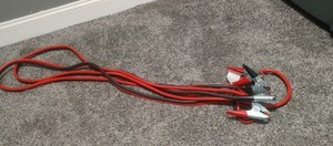 Heavy Duty 0 Gauge 20 Ft Battery Booster Cable Emergency Power Jumper 800 Amp