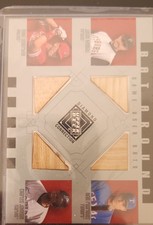 2002 Upper Deck Diamond Connection - Bat Around Ivan Rodriguez, Jason...