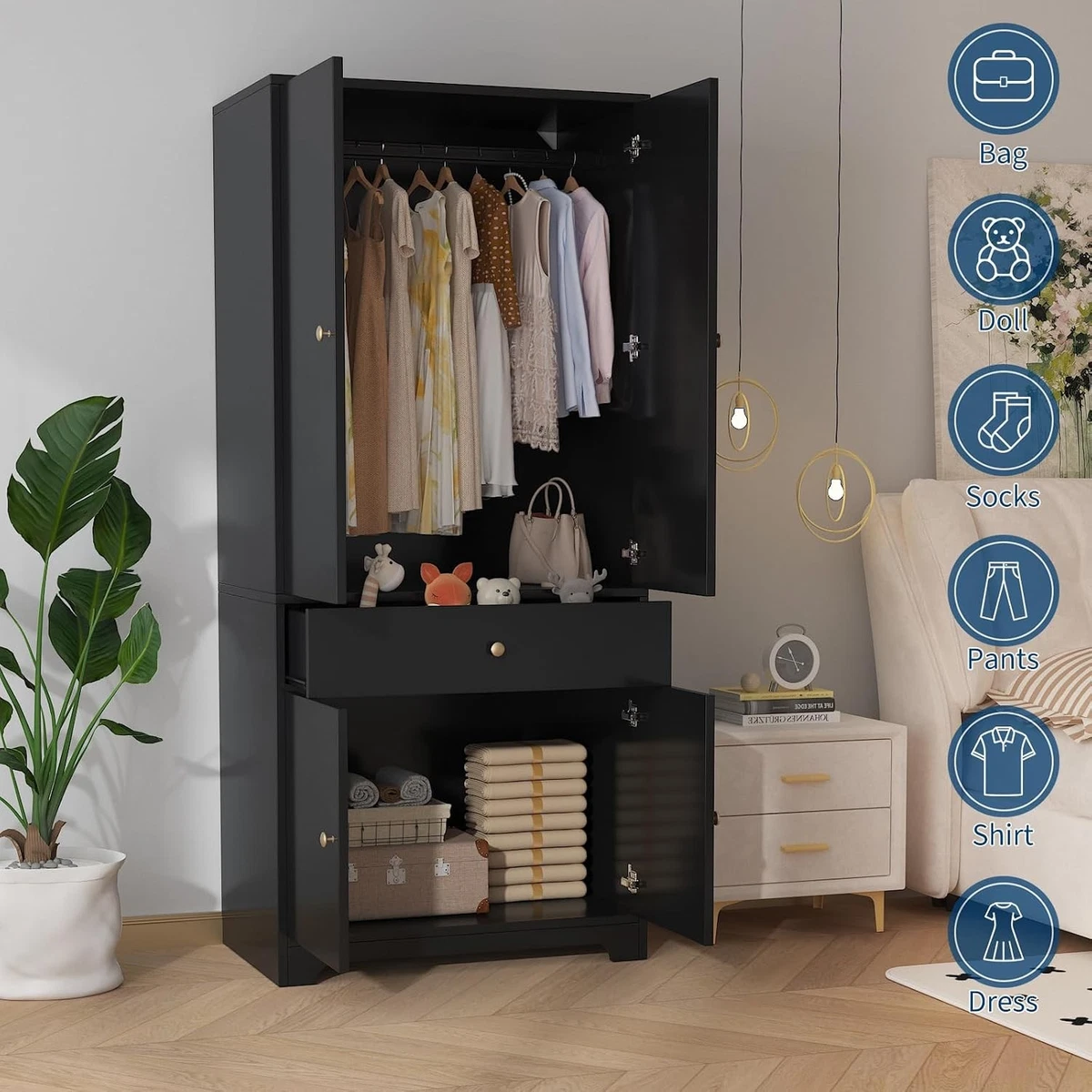 Freestanding Wardrobes for sale - eBay