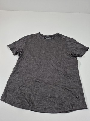 Weston Jon Boucher Shirt Mens Large Gray Short Sleeve Performance Athletic Tee