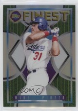 2022 Topps Finest Flashbacks Refractor Mike Piazza #213 HOF 10no