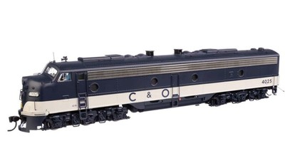 Walthers Proto HO Scale ~ EMD E8A ESU DCC Sound ~ Chesapeake & Ohio ~ C&O 4025