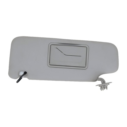 Coppia Di Parasole Laterali In Tessuto Per Chevrolet Spark E Sonic (2012-2019) - Grigio, Con Specchietto, Set Da 2