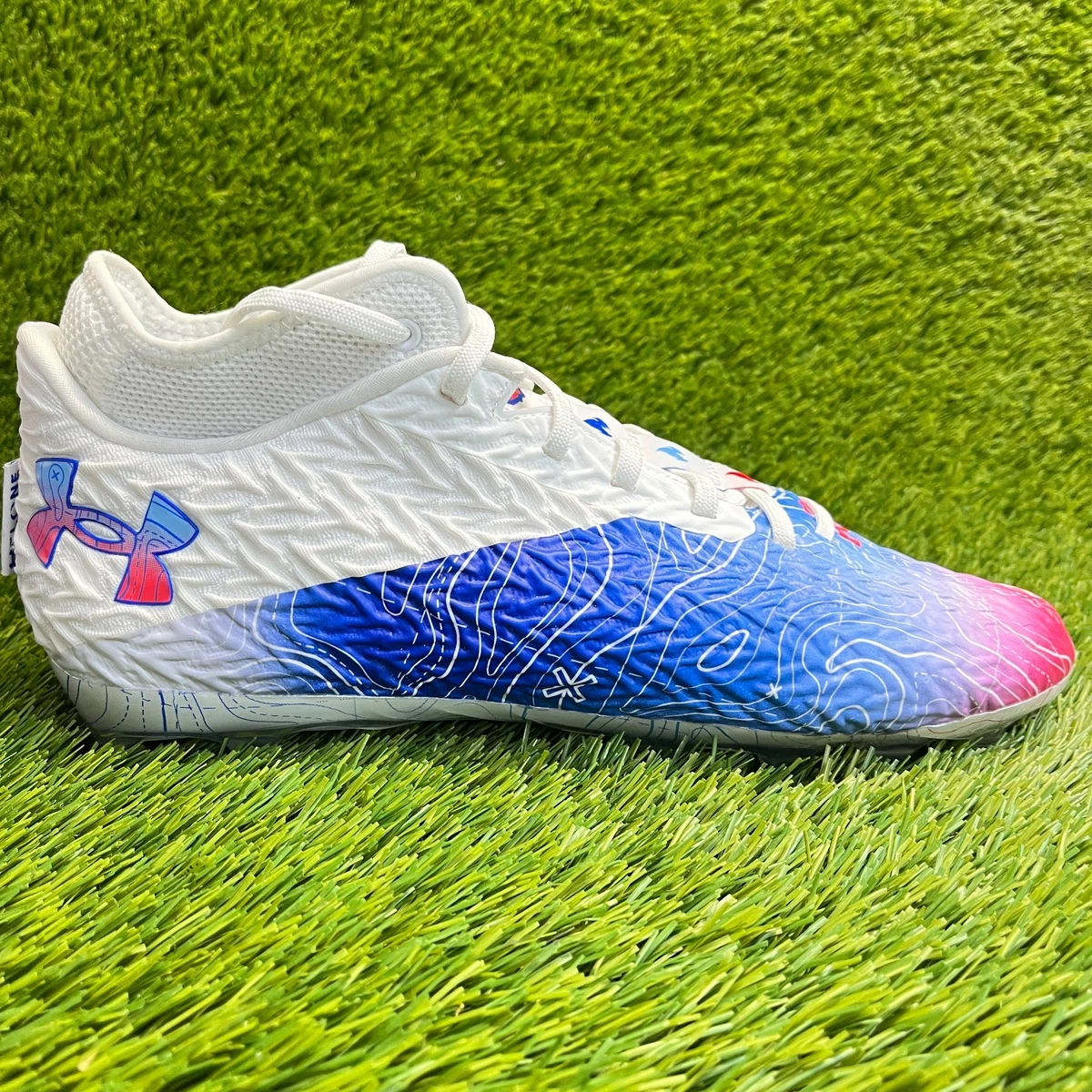 Under Armour White Football Cleats men’s size 11.5spotlight 4.0 New no box‎ Under Armour Spotlight Clone 4.0 MC Football | Mercari main image 2