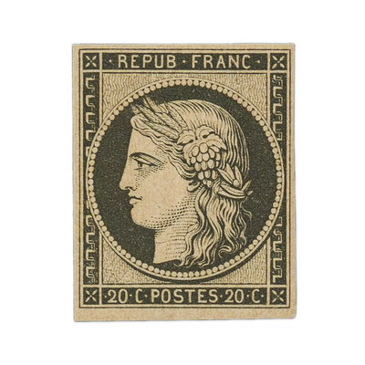 Timbre France Cérès N°59 - Neuf Sans Charnière - Avant 1900 - Signé